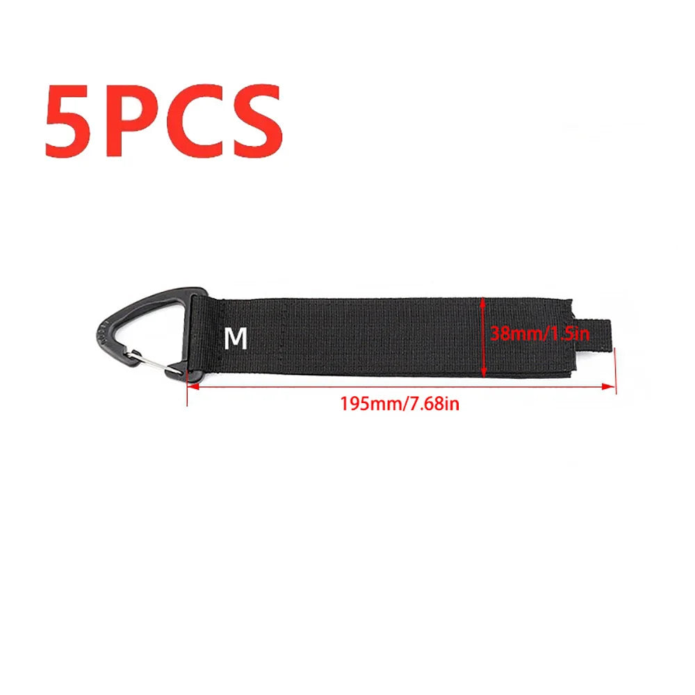 Organisateur de câbles en nylon avec boucle triangulaire