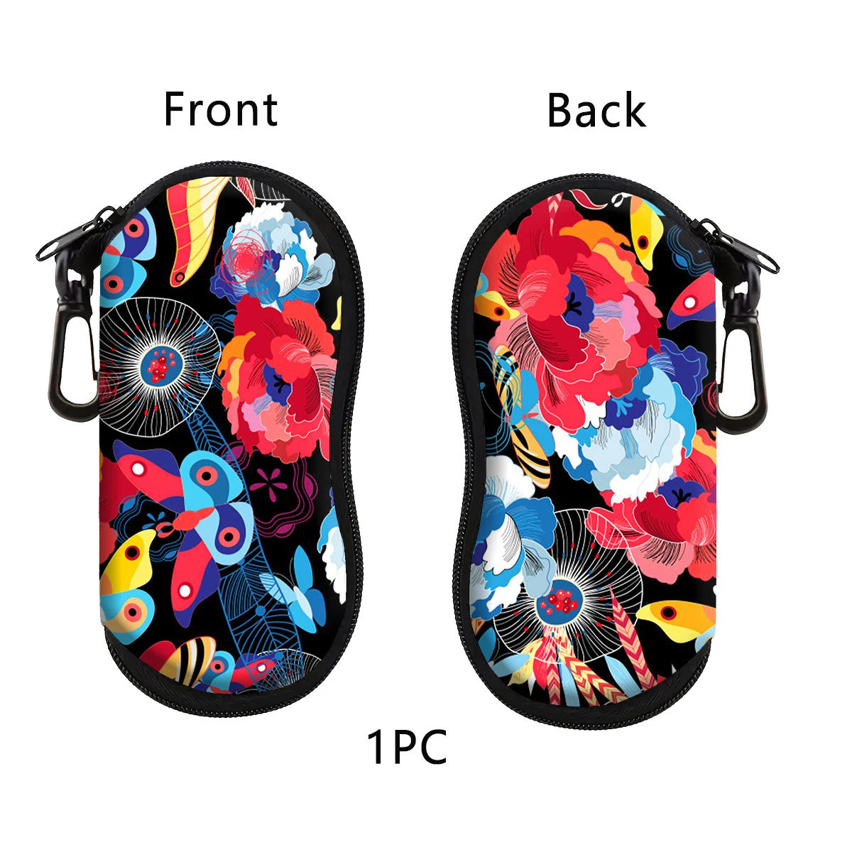 Sunflower Cat Eyewear Case - Trendy & Portable