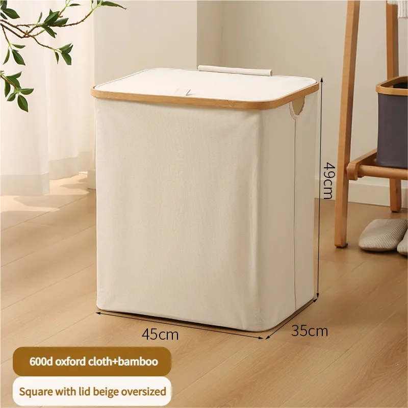EcoFold Laundry Basket: Compact & Durable Storage