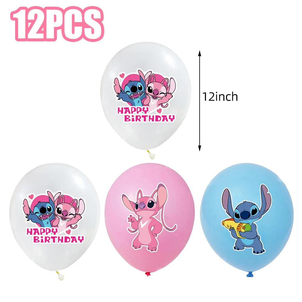 Disney Lilo & Stitch Pink Party Set