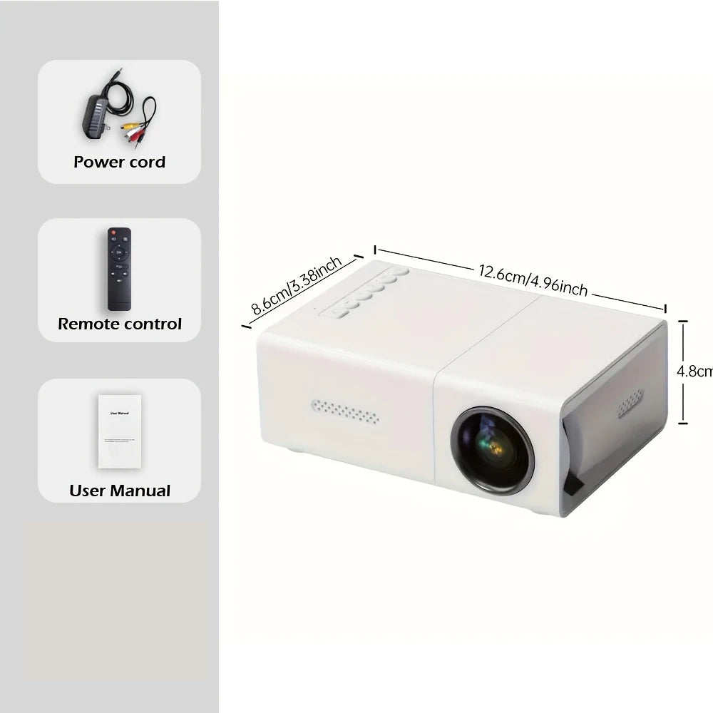 Mini Projecteur ARASO YG300 - Cinéma Portable LED