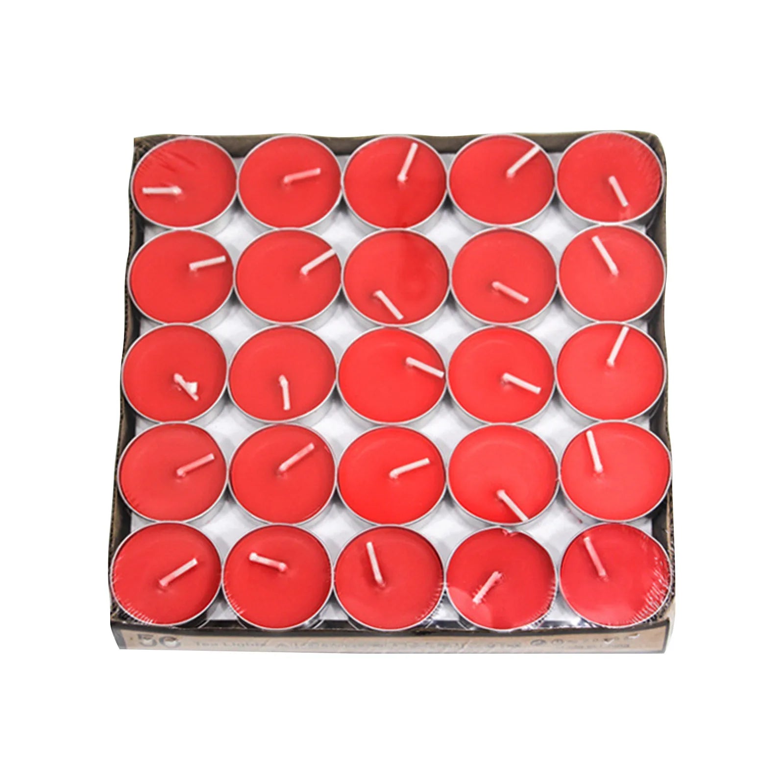 Bougies Citronnelle Anti-Insectes - Lot de 50 pièces