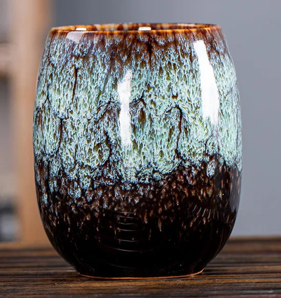 Ensemble de Tasses Créatives en Céramique et Porcelaine