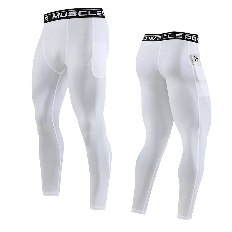 FlexiCourse Homme: Leggings Sport Séchage Rapide