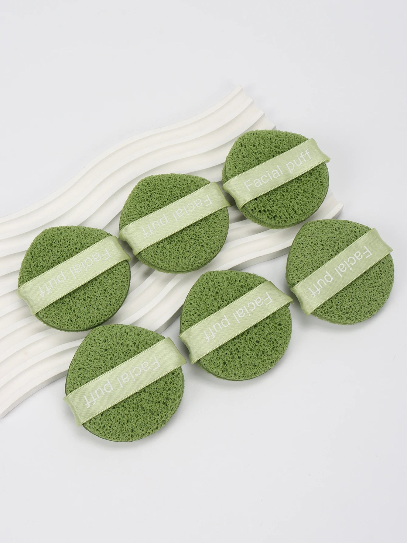 Gants Matcha Puff - Nettoyage Exfoliant 2 à 10 pièces