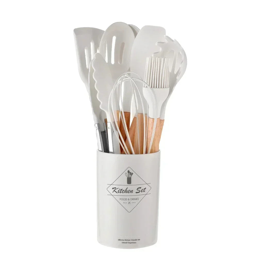 Ensemble Silicone Cuisine 12 pièces Écologiques