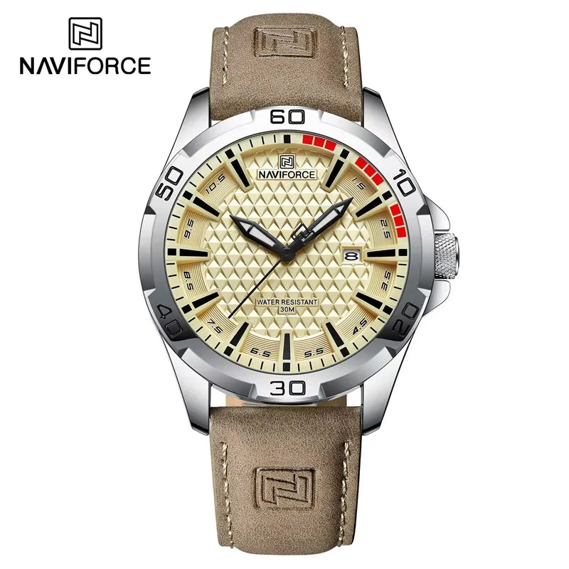 NAVIFORCE NF8023: Sporty Quartz Watch for Men