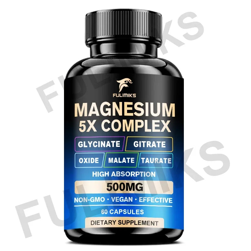 Magnésium 5 en 1 - Vitalité et Sérénité