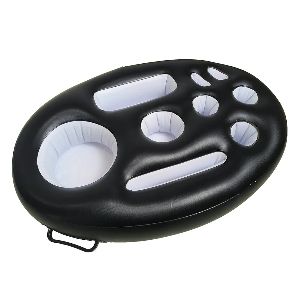 Summer Float & Sip: Inflatable Drink Tray