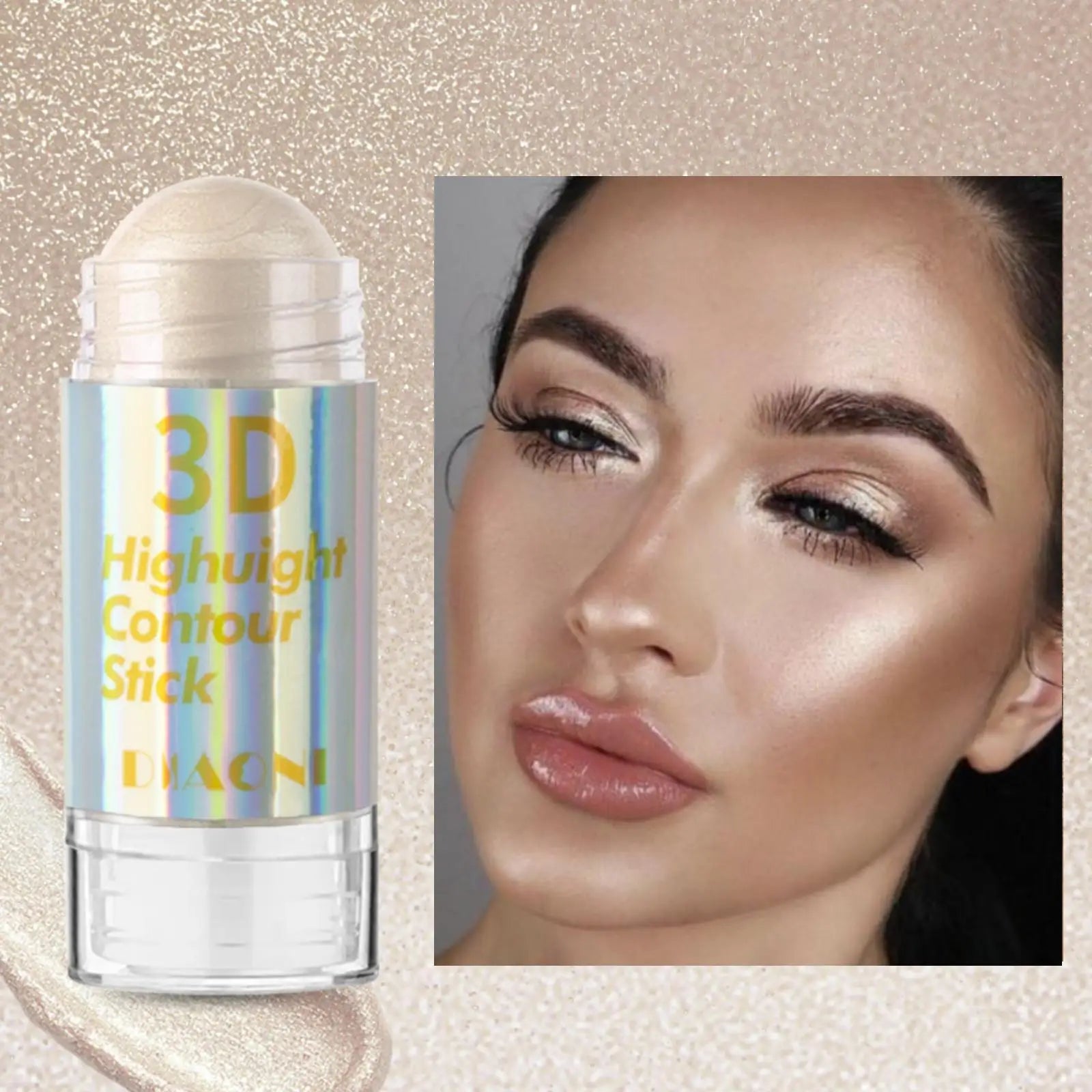 3D Highlighting Stick: Illuminate & Contour Your Face