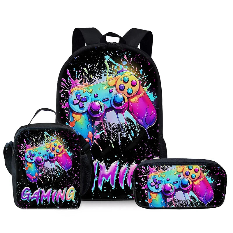 Sac à dos 3D Flamme Brûlante VINKA