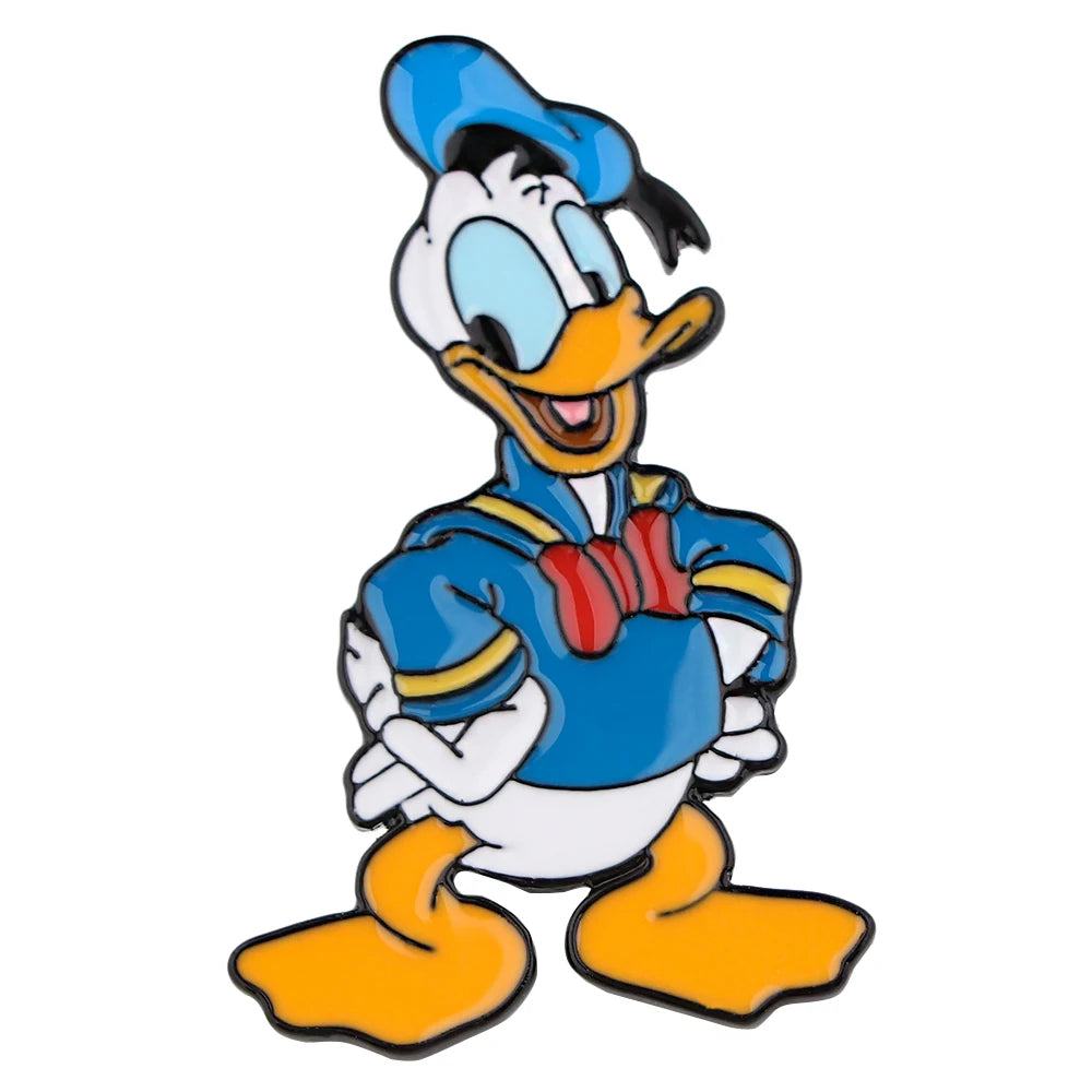 Mickey Mouse Enamel Pin: Trendy Cartoon Brooch