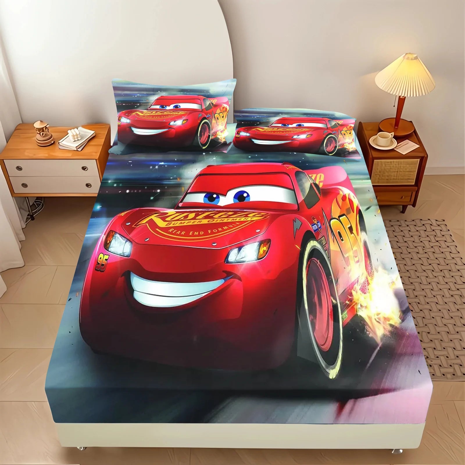 Ensemble de Literie McQueen 3D Enfant