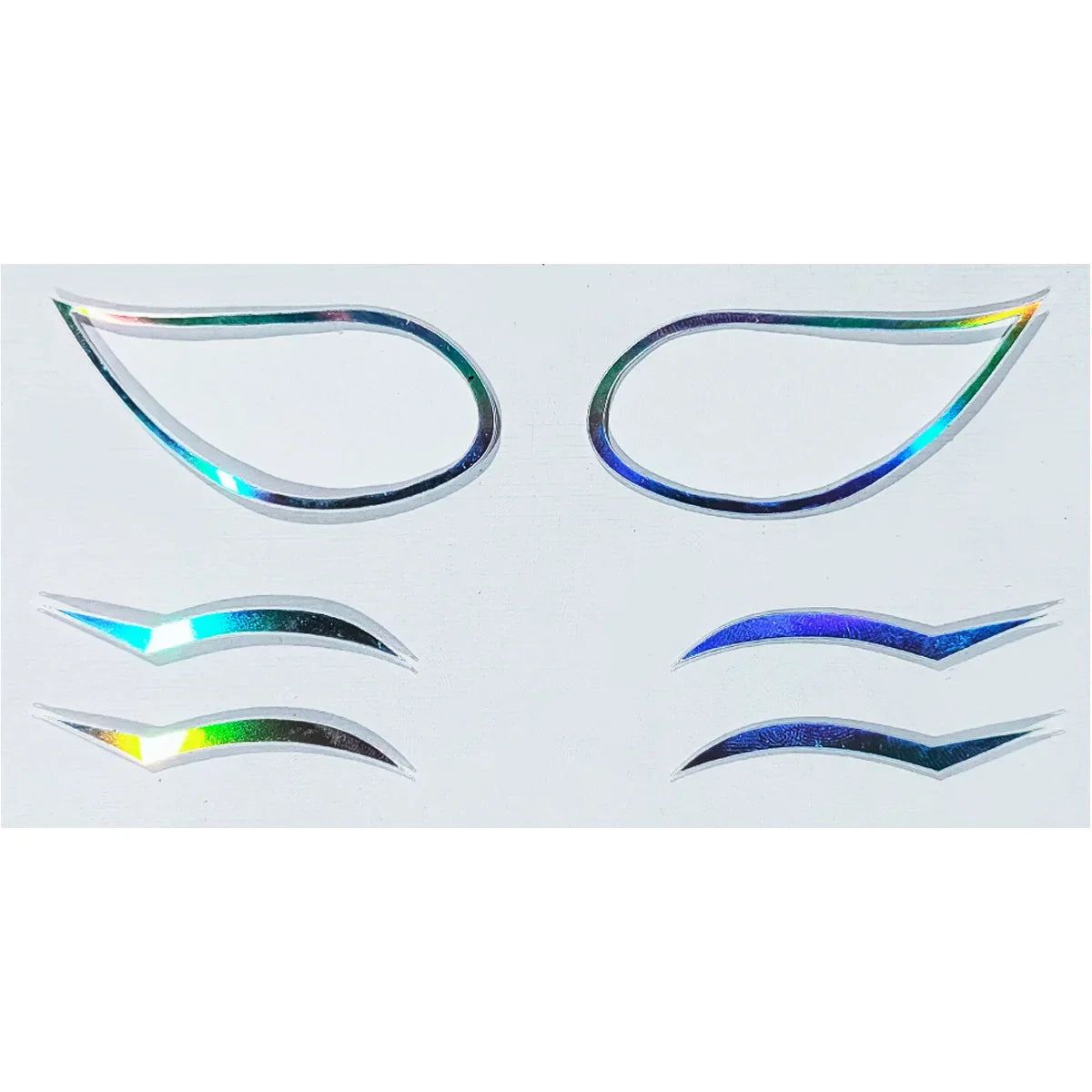 Autocollants Glamour pour Double Paupière Étincelants