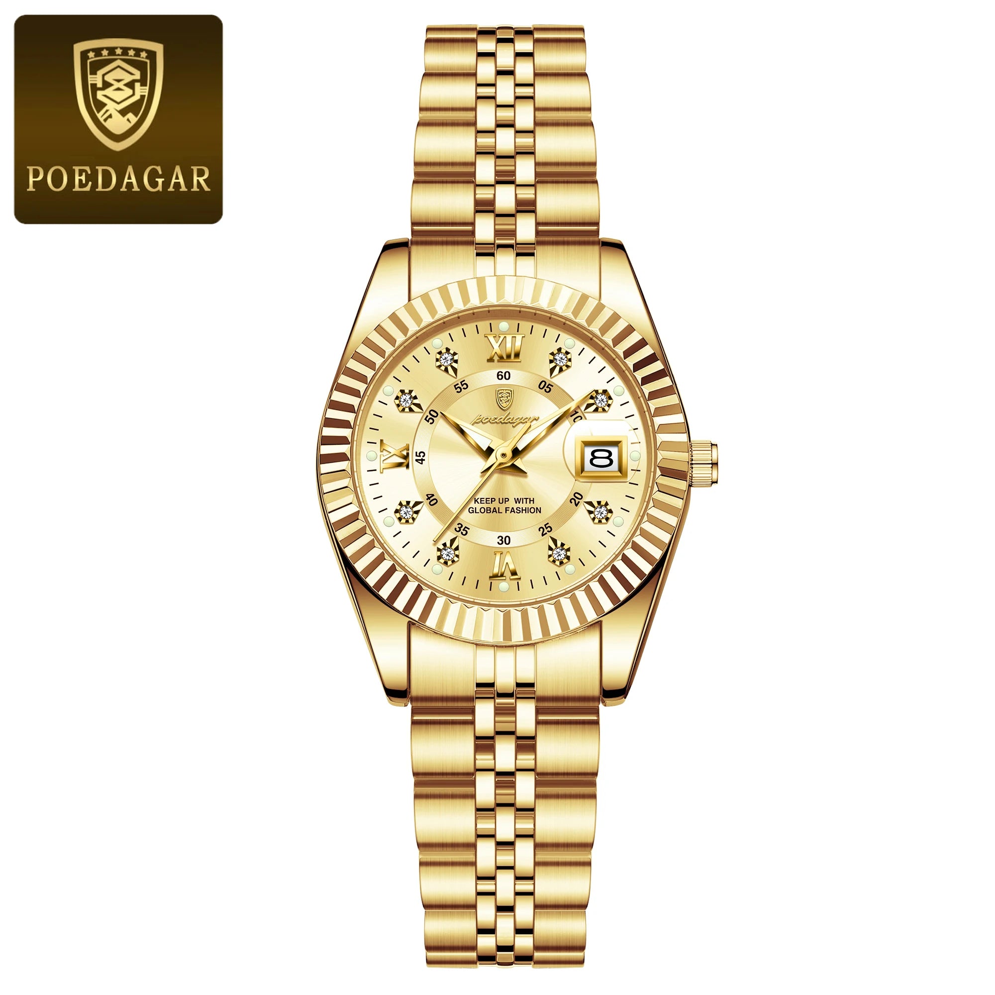 Montre Éclat Luxe POEDAGAR Femme