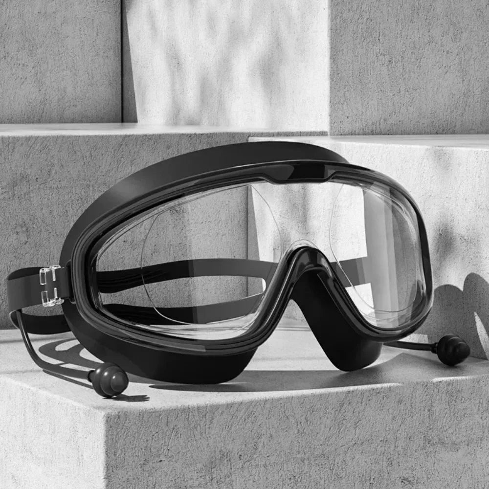 AquaVision Pro: Lunettes Natation HD Anti-Buée Mixtes