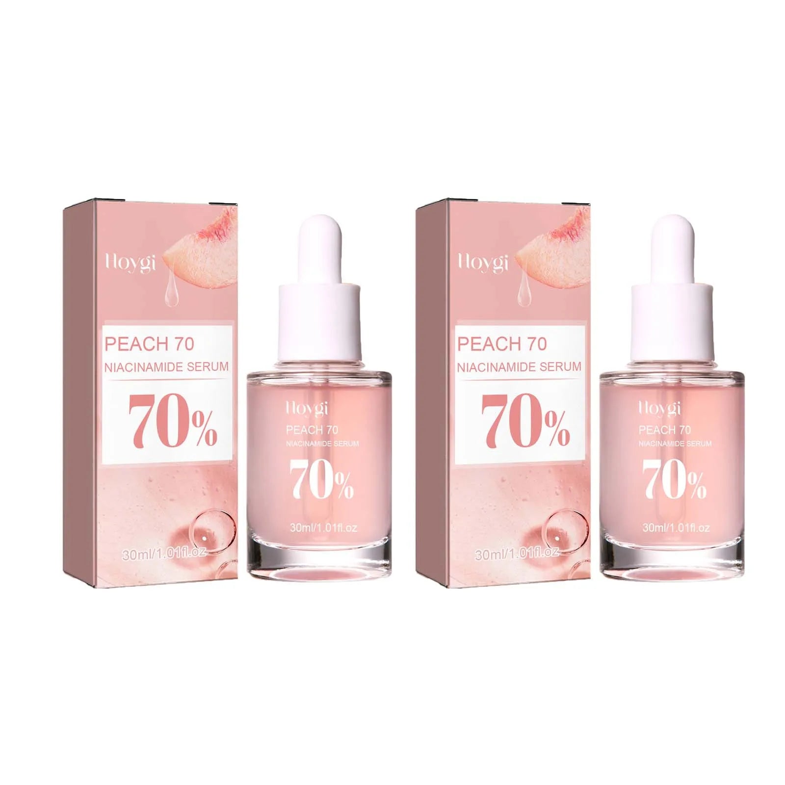 Peach Glow Serum: Niacinamide for Radiant Skin