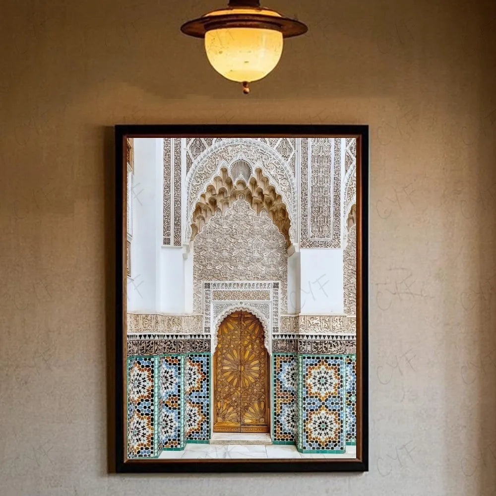 Affiche Marocaine Étanche HD - Art pour Intérieur