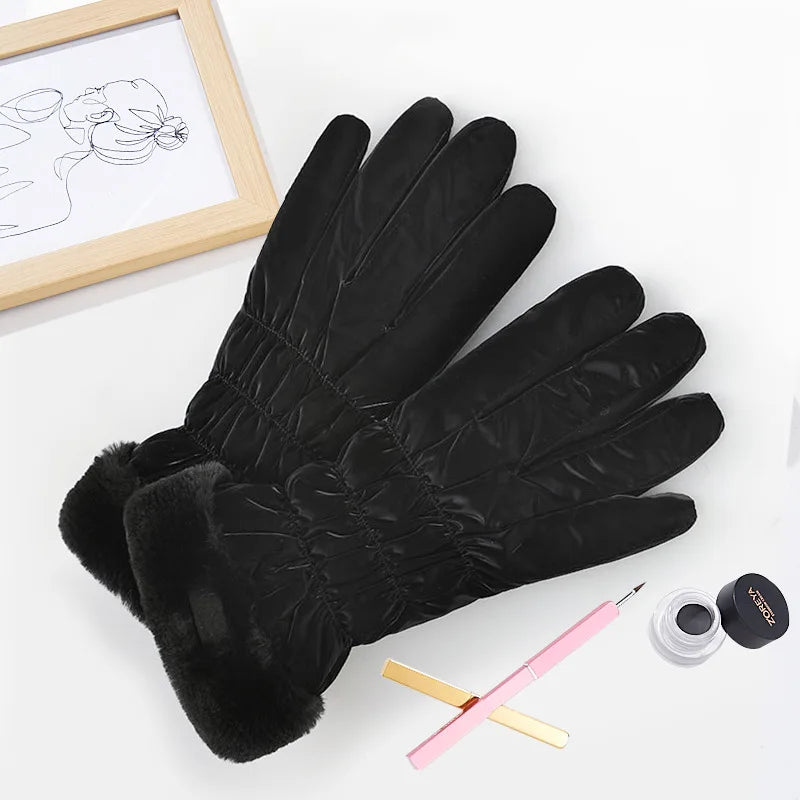 Gants Polaires Femme Écrans Tactiles