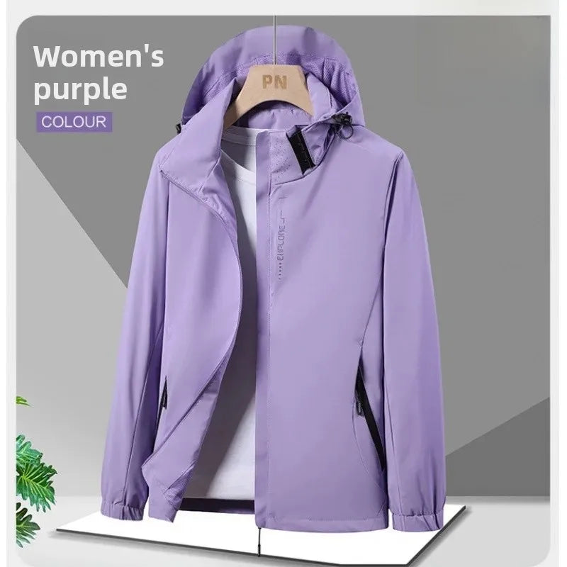 Veste Unisexe Imperméable Printemps-Automne 6266