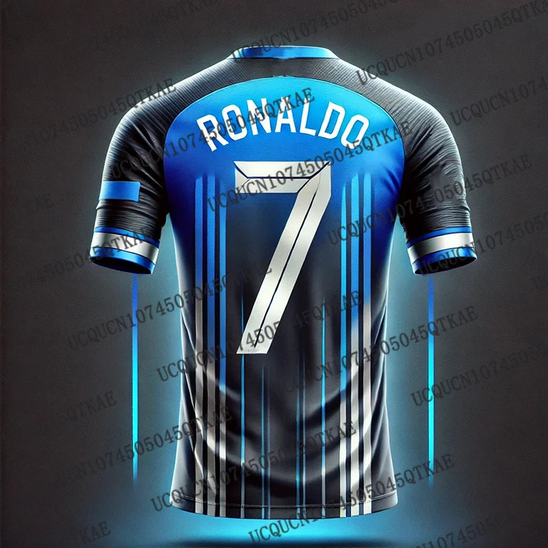 Maillot Ronaldo No7 Respirable Sport 14+ Unisexe