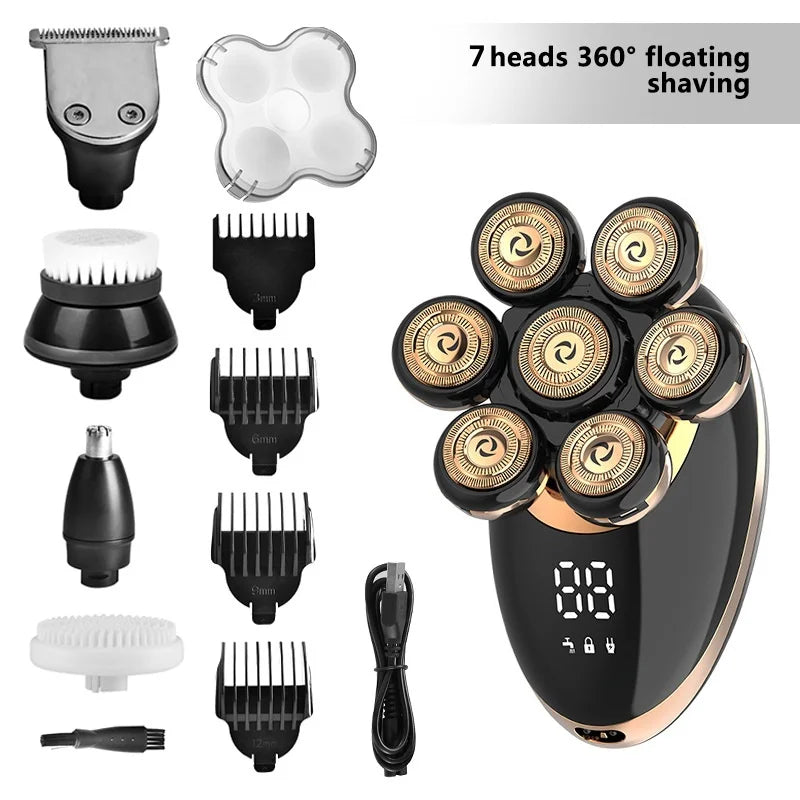 MIVM 7-Head Portable Grooming Razor