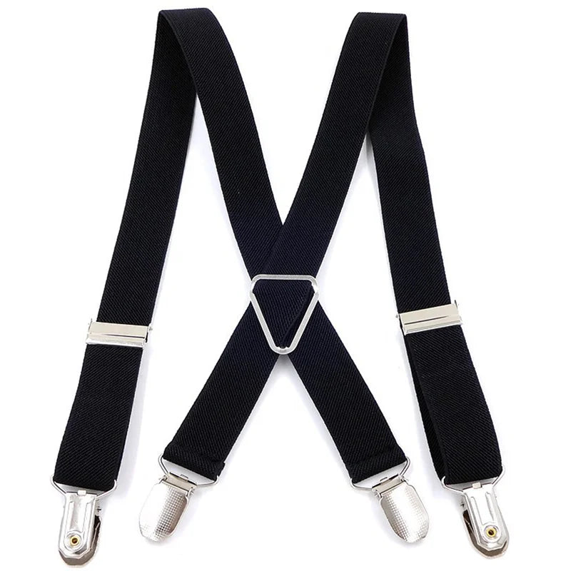 Vintage Elastic Suspenders for All Occasions