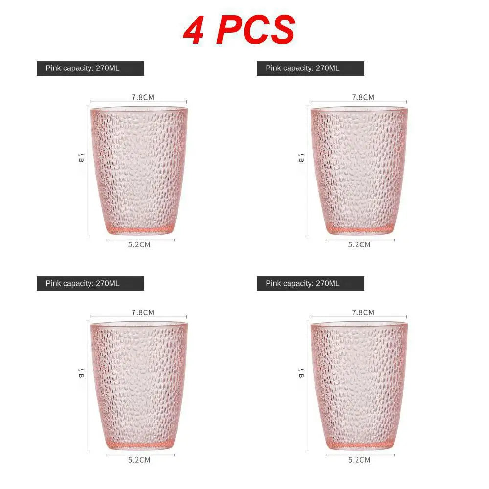 Gobelets Acrylique Réutilisables 270ml - Lot Incassable