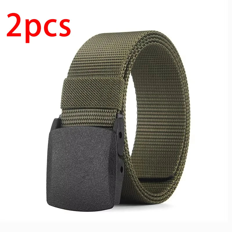 Unisex Nylon Sport Belt - Durable & Metal-Free