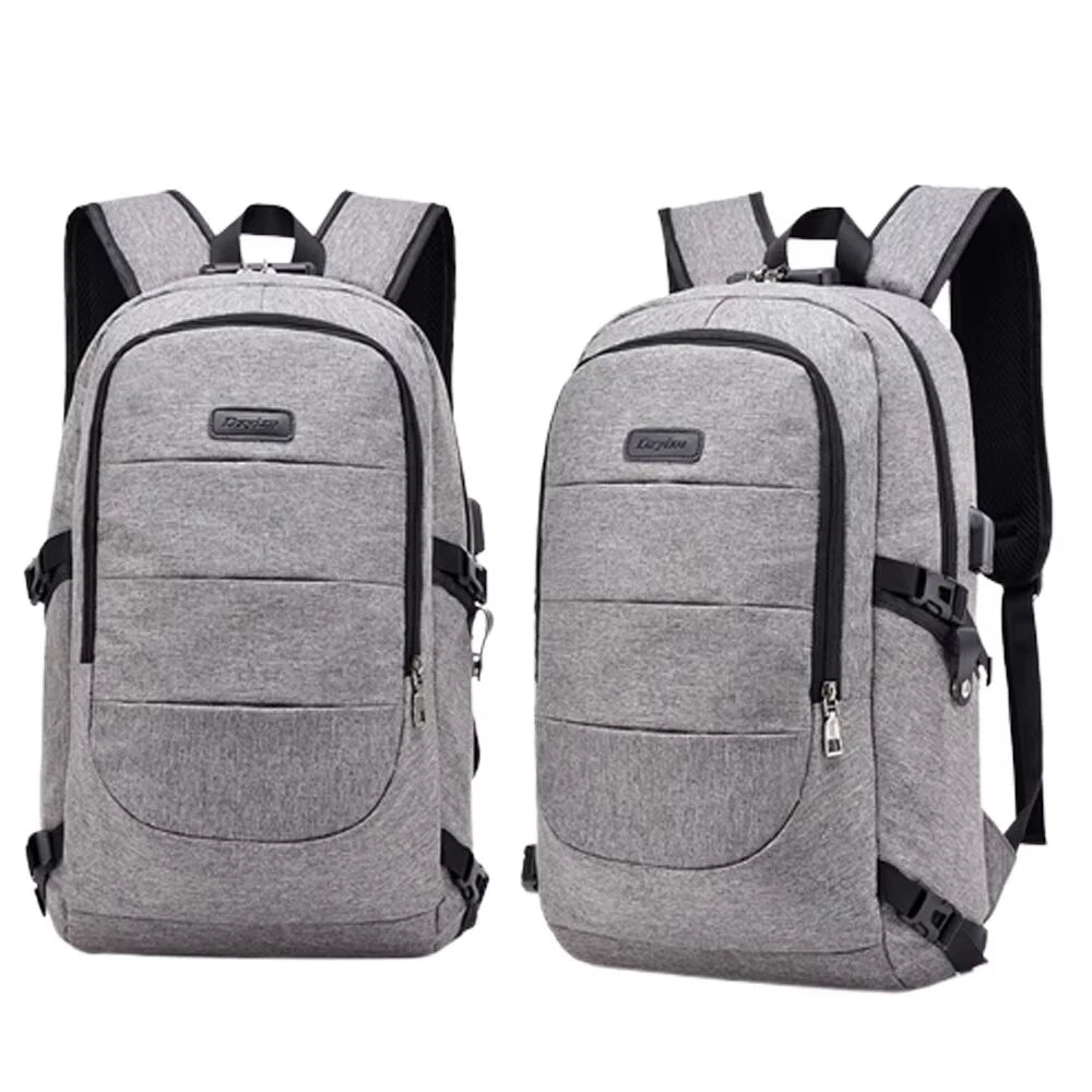 Versatile USB Backpack for Laptops - Waterproof & Spacious