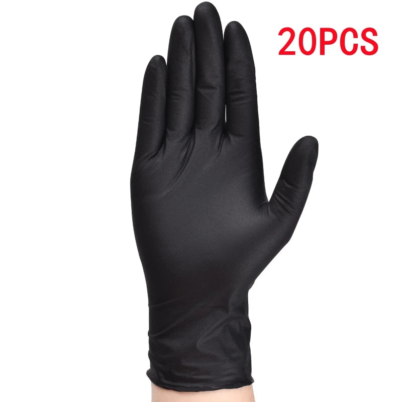 NitrilePro Black: 20 Durable, Latex-Free Gloves