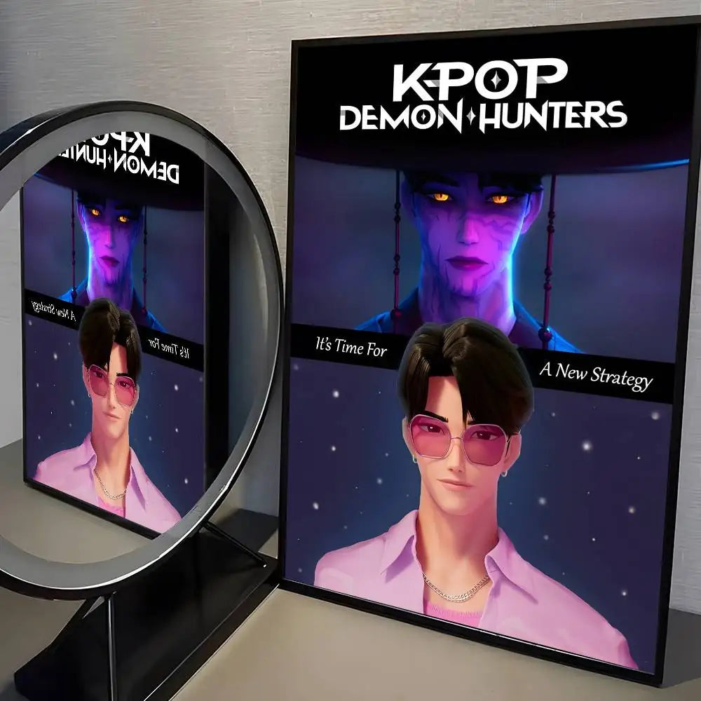 Affiche HD K-Pop Démon H-Hunters - Décor Moderne