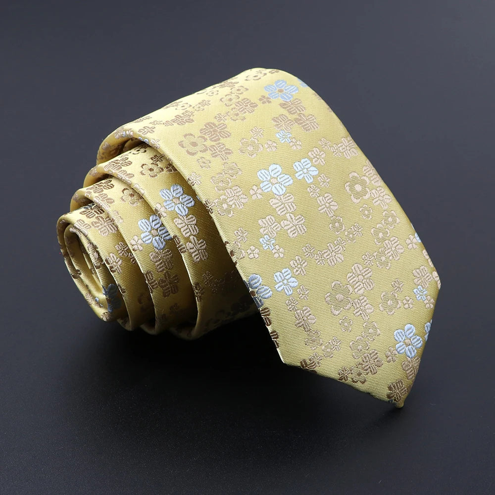 Floral Paisley Slim Ties - 26 Unique Styles