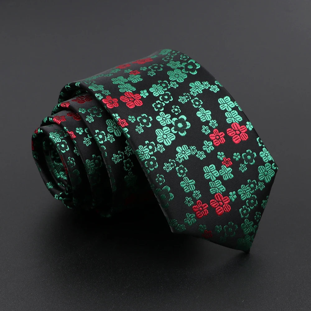 Floral Paisley Slim Ties - 26 Unique Styles
