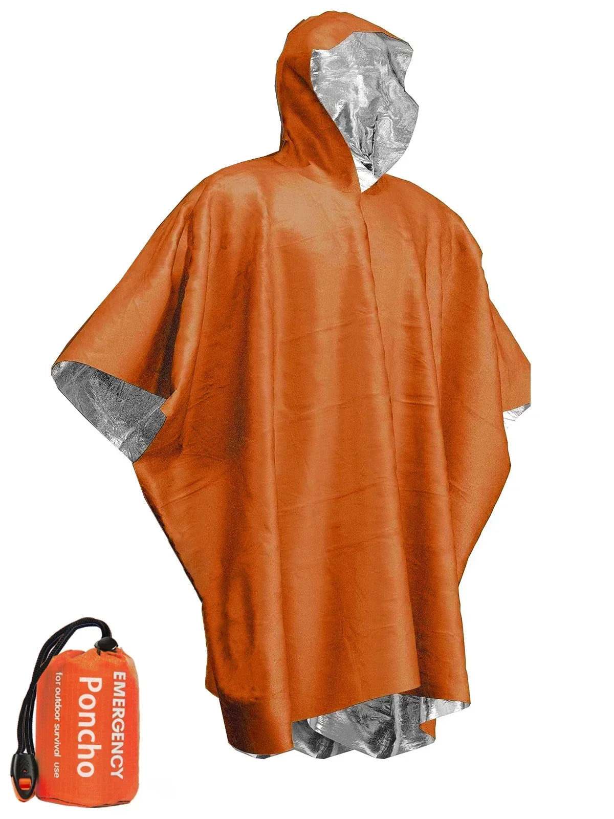 Poncho Poulet Imperméable: Couverture de Survie Camping