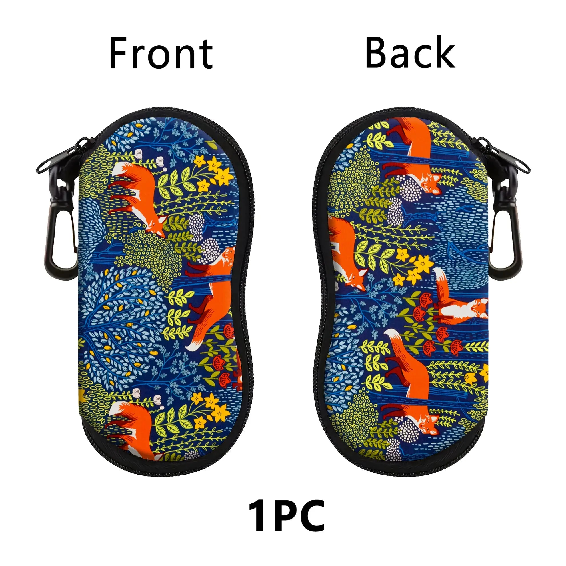 Sunflower Cat Eyewear Case - Trendy & Portable