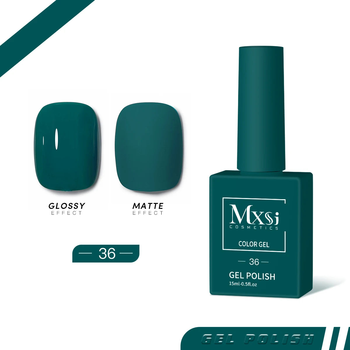 Vernis Gel Mxsi 15ml Couleurs Néo-Royal