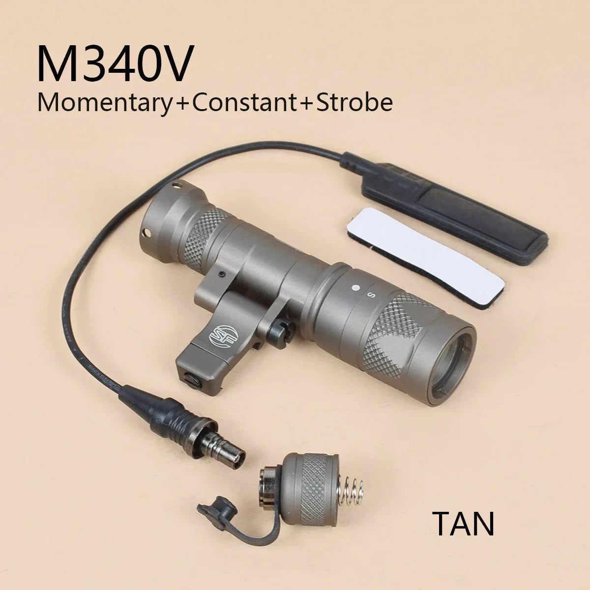 Surefire Éclat - Lampe Airsoft LED avec Rail Picatinny