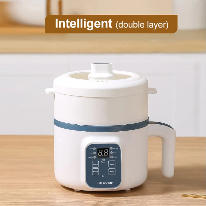 BALASHOV MultiChef: Compact 1.7L Rice & More Cooker