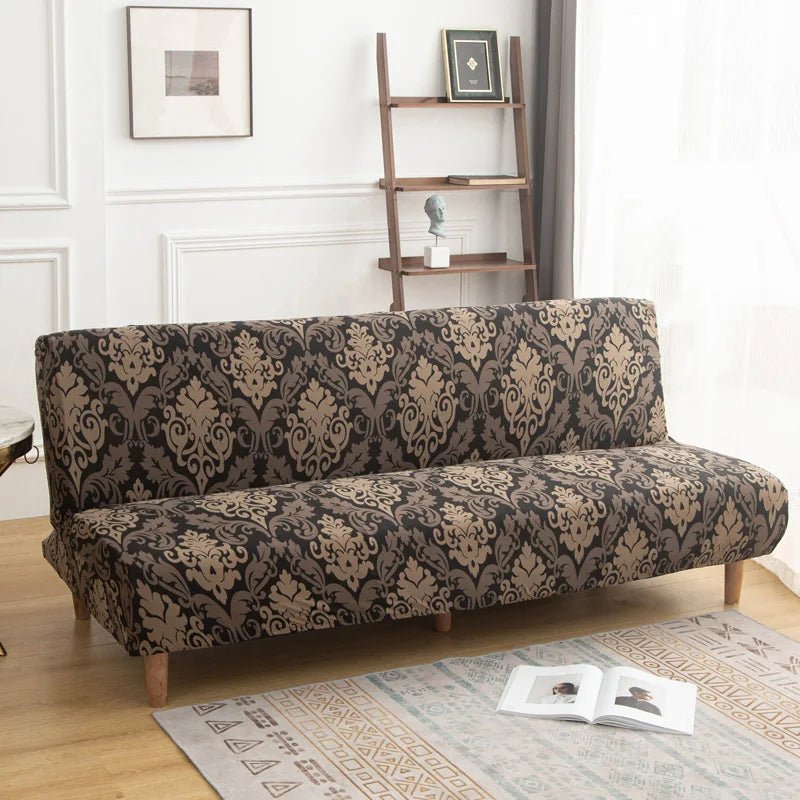 Housse Futon Spandex Antidérapante Amovible Lavable