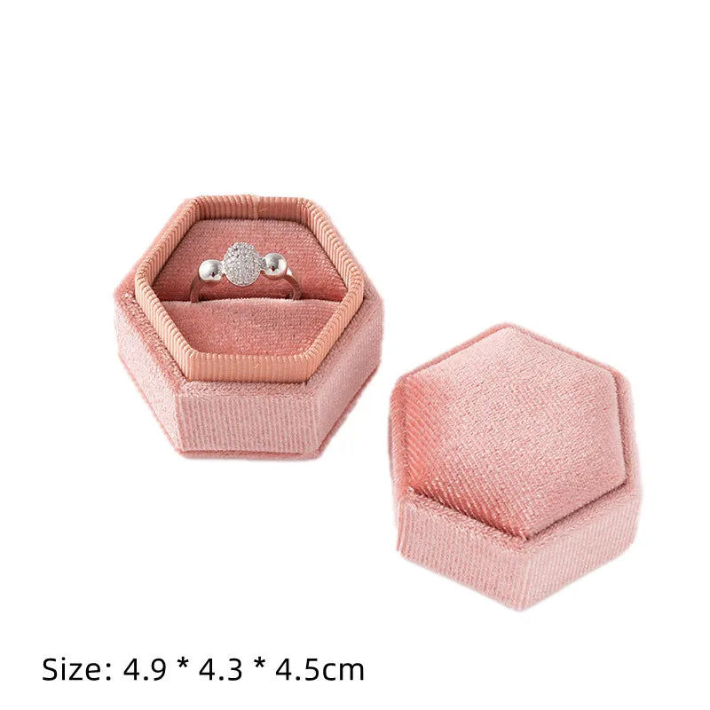 Boîte Velours Élégante pour Bijoux et Cadeaux