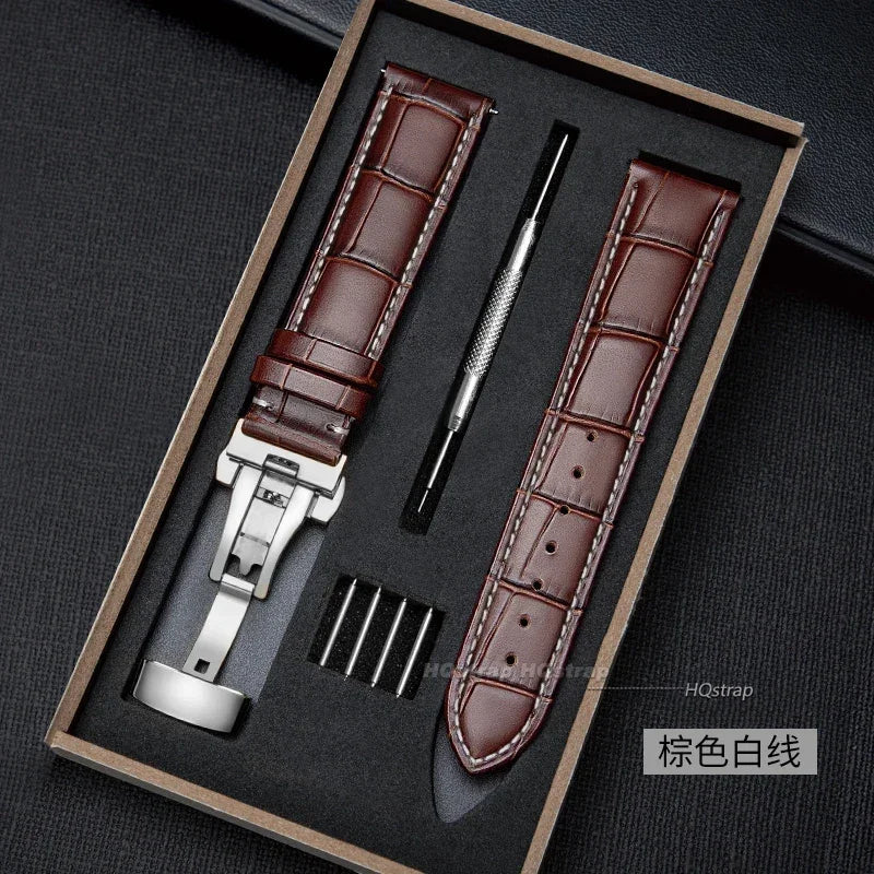 Bracelet Cuir Unisexe avec Boucle Métallique