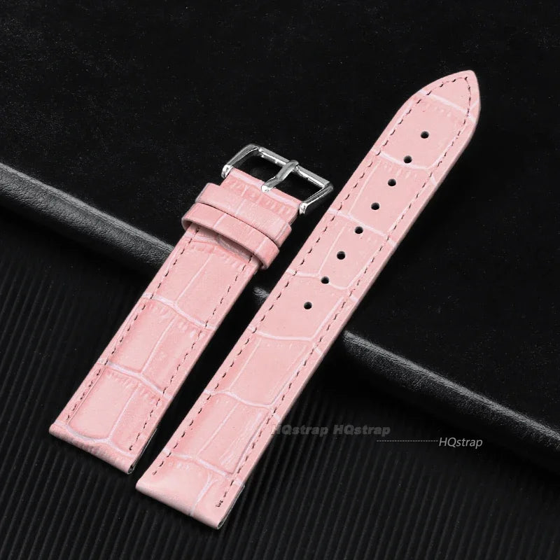 HQstrap Universal Leather Watch Bands - 18-22mm