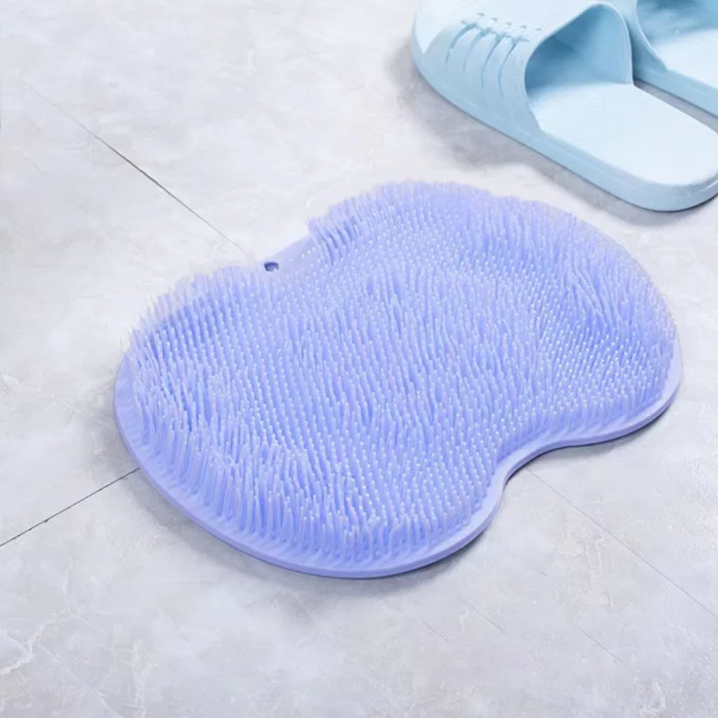 Silicone Spa Mat: 2-in-1 Back & Foot Massager