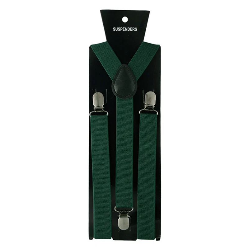 Bretelles Élégantes Unisexes en Polyester