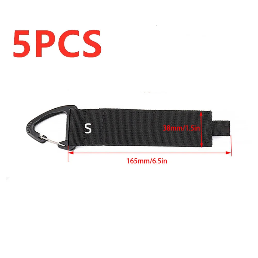 Organisateur de câbles en nylon avec boucle triangulaire