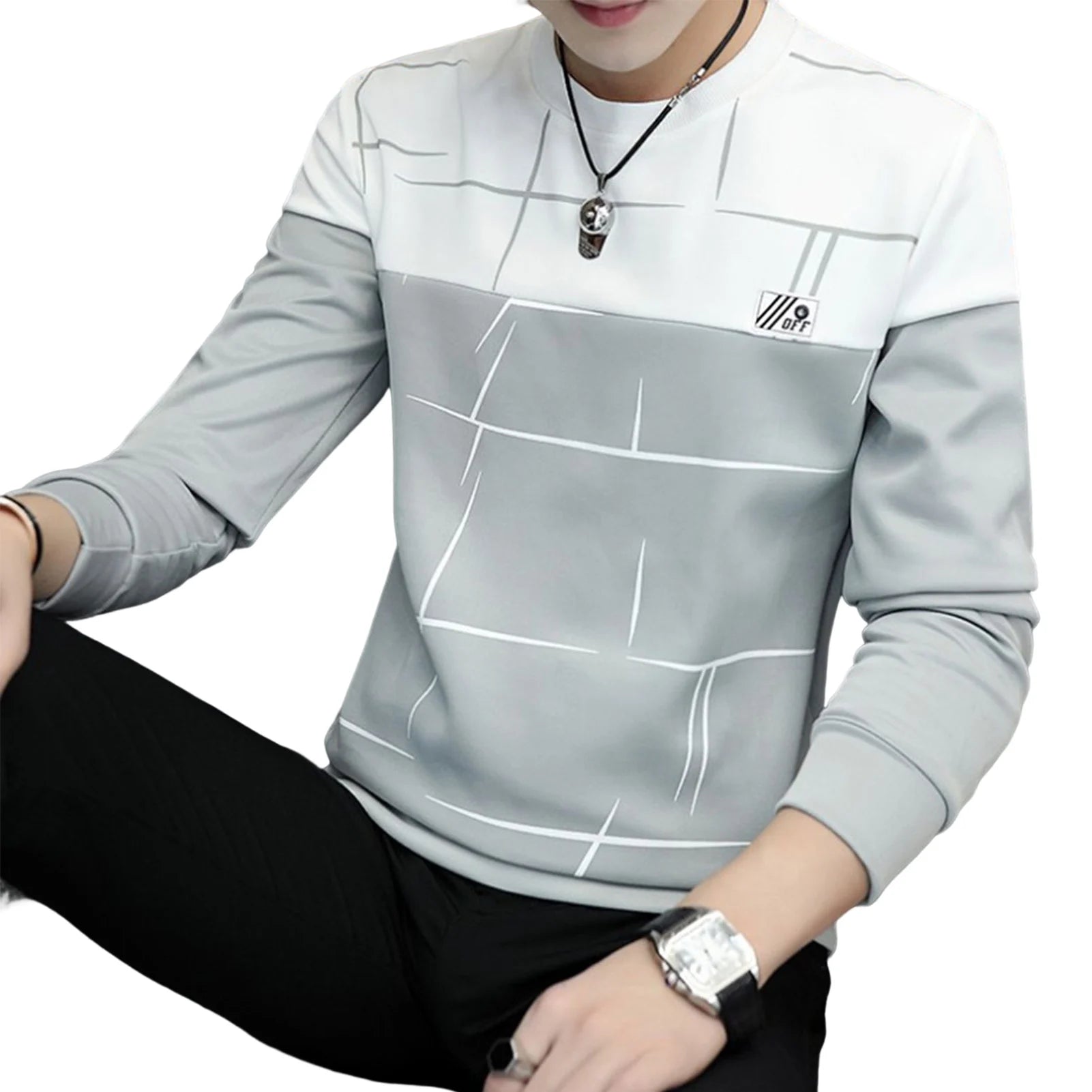 Pull Sportif Chic pour Hommes d'Automne