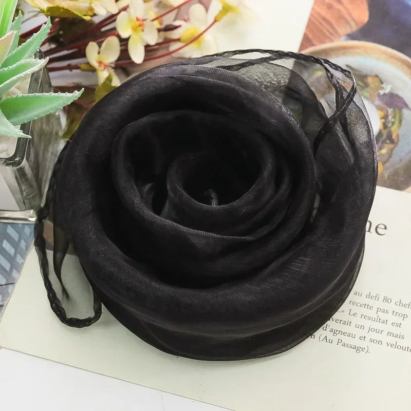 Foulard de Jonglage en Soie - 60cm, 21 Couleurs Vives