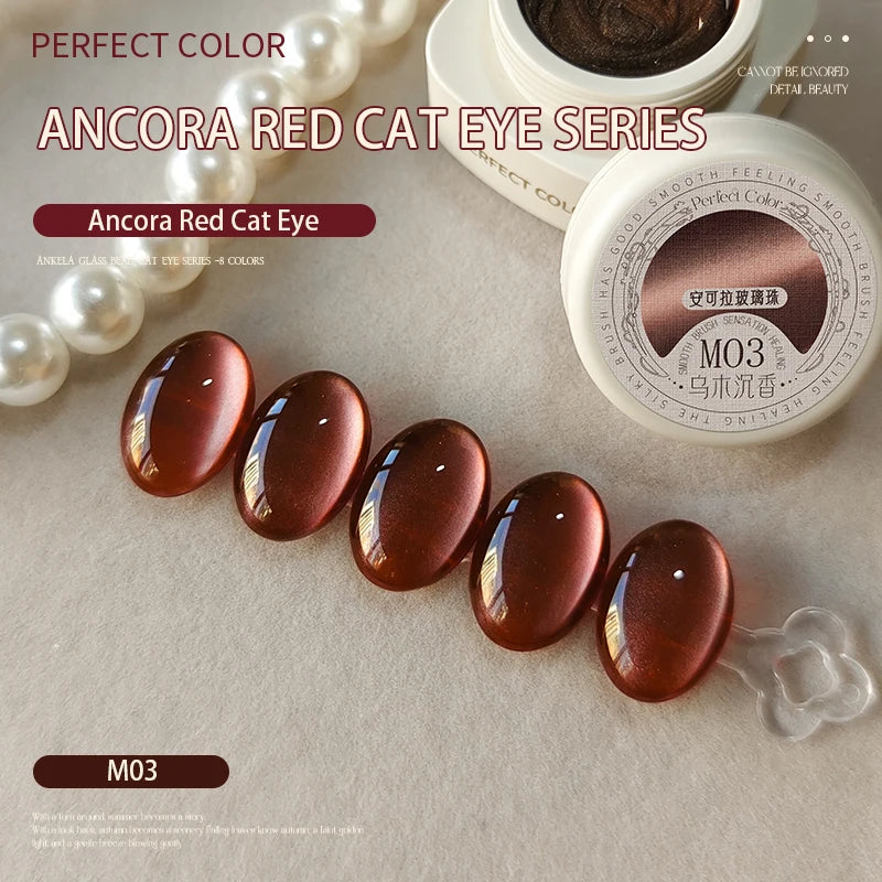 Gel Vernis Magnétique Rouge Ancora 5ml