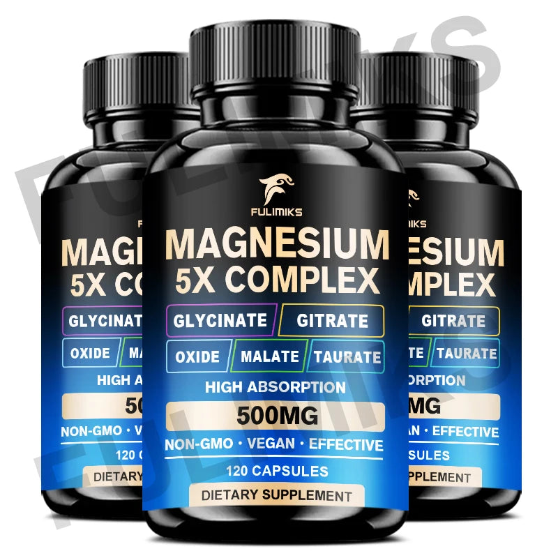 Magnésium 5 en 1 - Vitalité et Sérénité